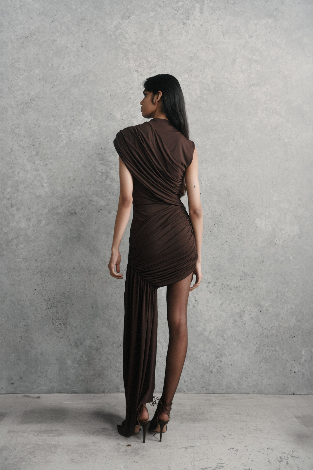 Livia | Choco Mini Dress