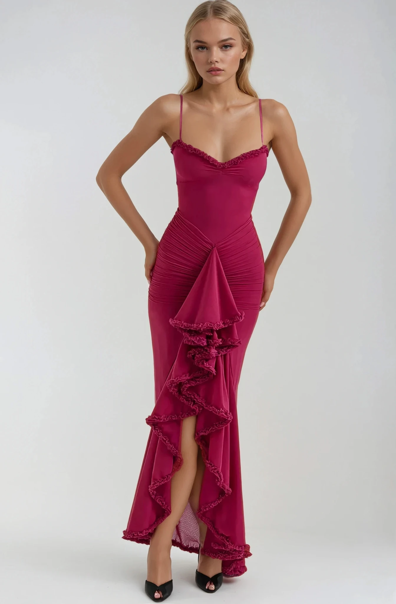 Livia | Ruby Dress