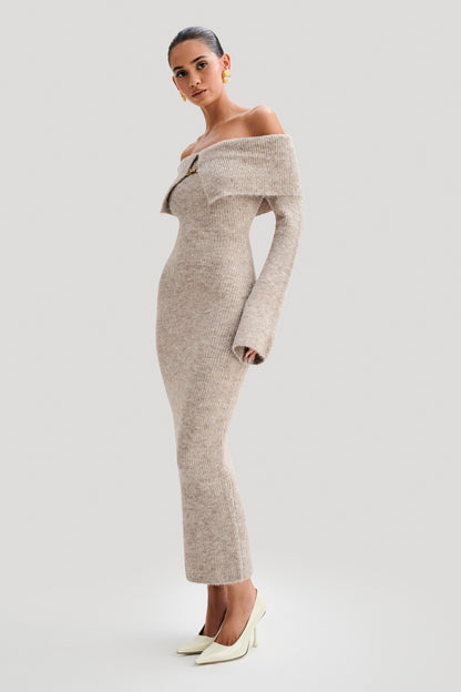 Livia | Fluffy Knit Dress