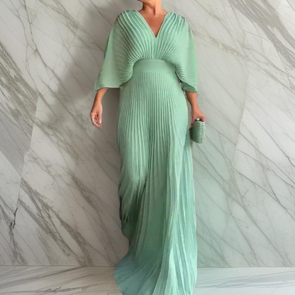 Clary™ | Raffinerad plisserad klänning