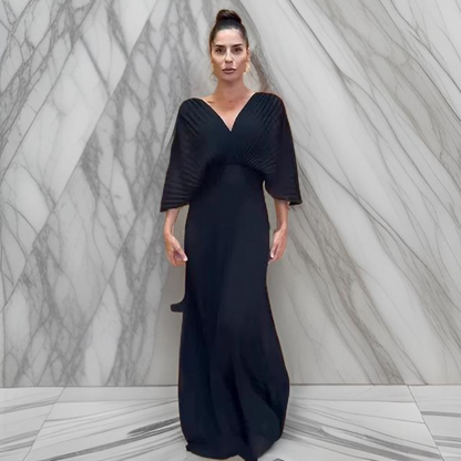 Clary™ | Raffinerad plisserad klänning